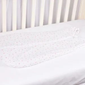 Saculet de dormit gros din bumbac model stelute 6-12 luni