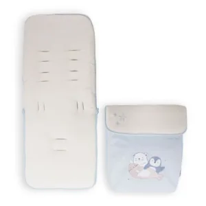 Saculet de iarna pentru picioare Polar Friends Blue