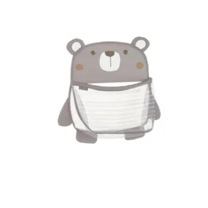 Saculet pentru jucariile de baie Jane Bear sistem de prindere cu ventuze Sand
