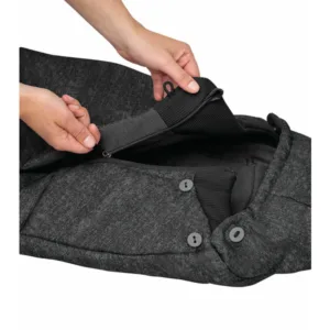 Salopeta General footmuff Bebe Confort Black Raven