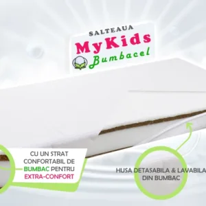 Saltea Fibra Cocos Bumbacel 120x60x10 cm