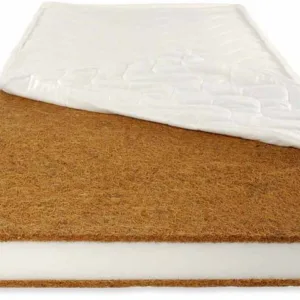 Saltea Komfort cocos-burete-cocos 95x65x10 cm Beberoyal