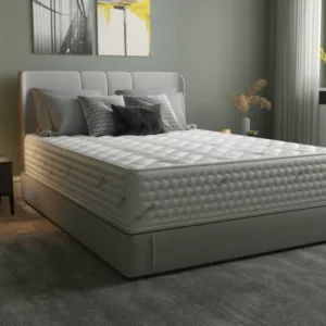 Saltea cu arcuri Pocket Somnomed comfort fit Horeca 180x200x30 cm spuma cu memorie si husa tratament antiacarieni