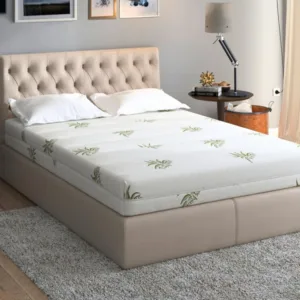 Saltea cu memorie Somnart XXL Memory Plus 200x200x25 cm husa Aloe Vera