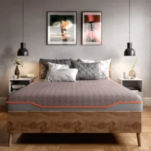 Saltea cu memorie si arcuri individuale Somnart Supreme Pocket Multilayer 140x200x24 cm husa detasabila