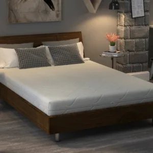 Saltea cu spuma poliuretanica Somnart Optimax Ortopedic 80x200x18 cm husa detasabila si lavabila