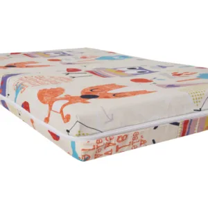 Saltea cu spuma poliuretanica Somnart Ortopedica 70x140x10 cm husa impermeabila