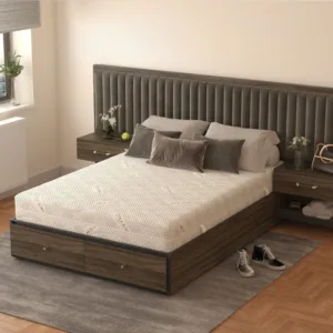 Saltea cu spuma poliuretanica Somnexpert Silver forte 90x200x20 cm ortopedica