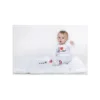 Saltea de infasat New Baby I love mum and dad 50x70 White