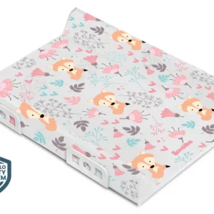 Saltea de infasat Sensillo Forest Fox Platinum 70x50 cm cu intaritura