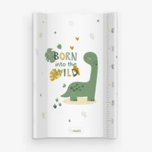 Saltea de infasat bebe cu intaritura 70x48 Klups Dinozaur 417