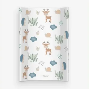 Saltea de infasat bebe cu intaritura 70x48 Klups Forest World C001