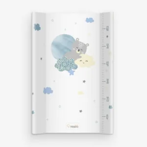 Saltea de infasat bebe cu intaritura 70x48 Klups Teddy Bear 419