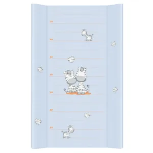 Saltea de infasat cu intaritura 80x50 cm zebra blue