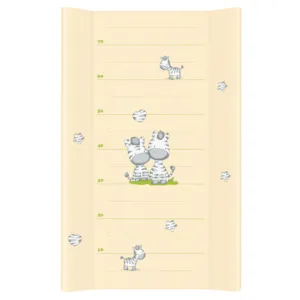 Saltea de infasat cu intaritura 80x50 cm zebra galben