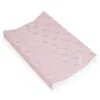 Saltea de infasat moale Cangaroo Pink Giraffe 44x67 cm cu Suprafata impermeabila