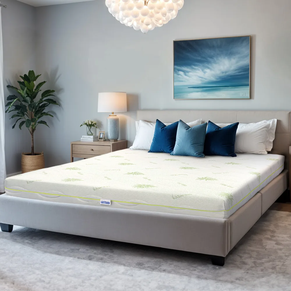 Saltea de pat 190x80x12 cm Super Ortopedica Aloe Vera Fit