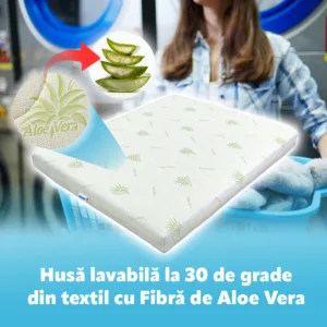 Saltea de pat Super Ortopedica Aloe Vera Fit