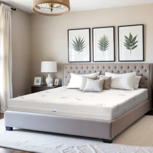 Saltea de pat ortopedica reversibila latex gel 80x190 Rebel Teenage