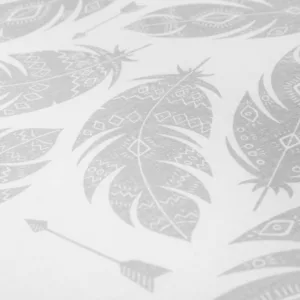 Saltea din spuma Sensillo 120x60x6 cm GriPene pentru patut copii traditionalpliabil