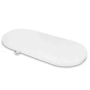 Saltea din spuma pentru landou 75x36x4 cm Nativo Travel Alba