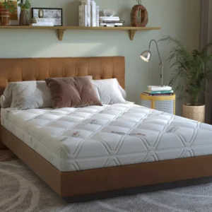 Saltea din spuma poliuretanica Somnart HypoallergenicMed Antibacteria 160 x 200 x 18 cm cu husa detasabila