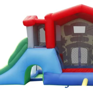 Saltea gonflabila Big House cu tobogan