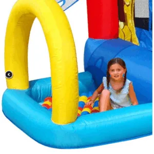 Saltea gonflabila Happy Hop Buble Play Center 4 in 1