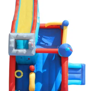 Saltea gonflabila Playcenter 13 in 1 cu doua tobogane