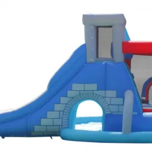 Saltea gonflabila Splash Park cu doua tobogane