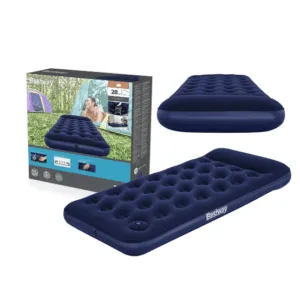 Saltea gonflabila cu tetiera Bestway pompa de picior incorporata