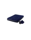 Saltea gonflabila de dormit cu 2 perne si pompa manuala Intex 64765 203 x 152 x 25 cm