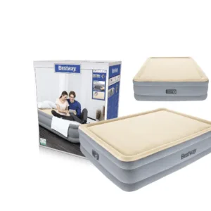 Saltea gonflabila dubla cu pompa incorporata Bestway air mattress 203x152x46 cm