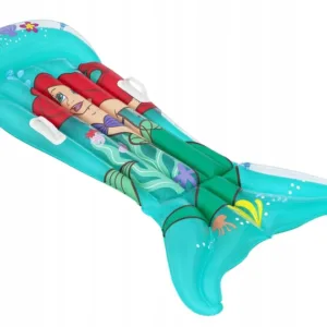 Saltea gonflabila pentru inot cu manere 158 x 81 cm Mica Sirena Ariel