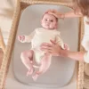 Saltea impermeabila pentru schimbat scutece Nattou Clay 70 x 50 cm