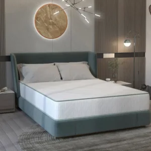 Saltea ortopedica Somnart Letto Plus 140 x 200 x 24 cm cu arcuri si husa matlasata