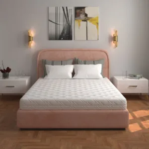 Saltea ortopedica cu spuma poliuretanica 7 Zone Somnart 120x200x17 cm husa detasabila cu fermoar