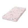 Saltea patut balansoar First Dreams 90x42x6 cm spuma elastica Pink Ballerina Bear