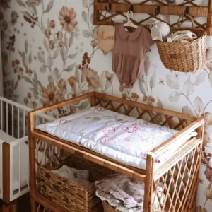 Saltea pentru masa de infasat bebe impermeabila fata dubla Goose Family by BabySteps