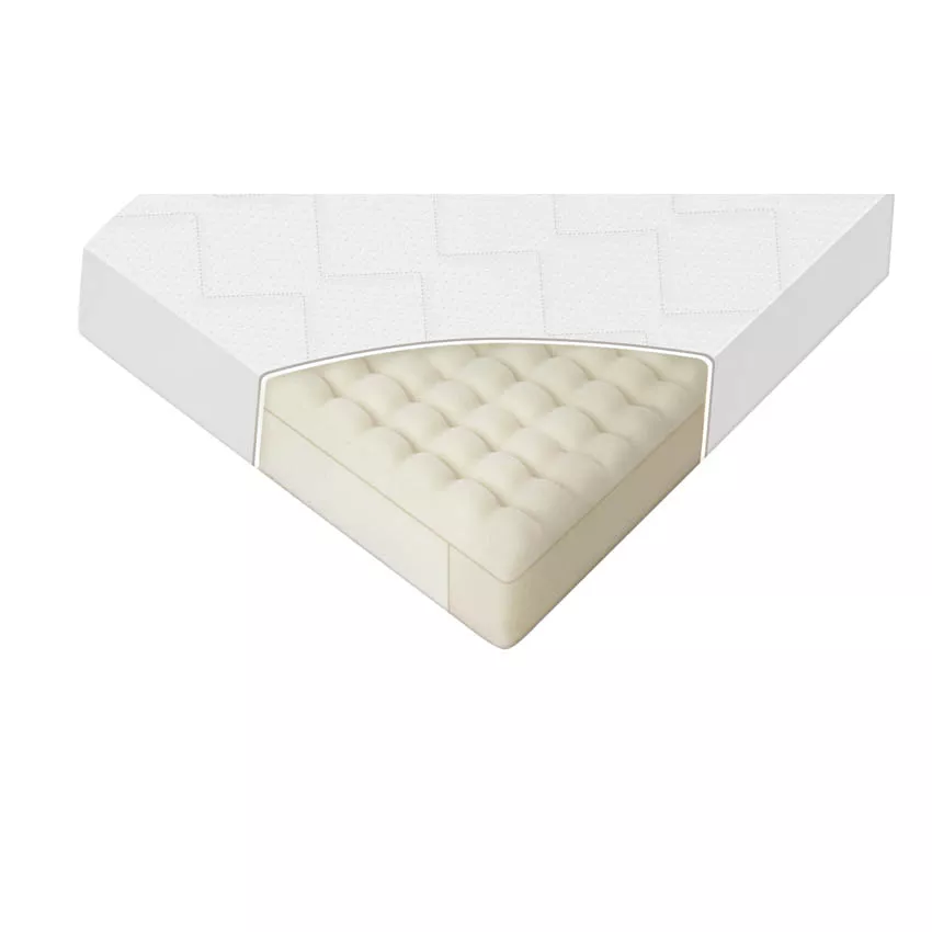Saltea pentru pat spuma elastica in relief Top Exclusive 120x60x13 cm
