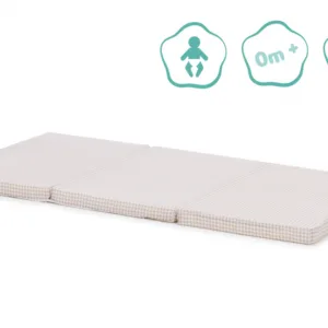Saltea pliabila Fillikid beige carouri 120604 cm