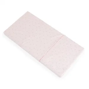 Saltea pliabila cu husa detasabila din bumbac 120x60x6 cm Mirage Pink