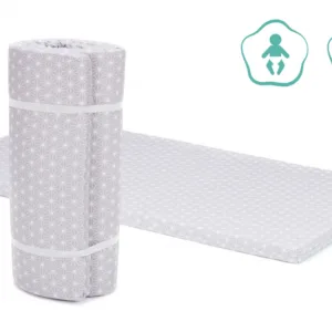 Saltea pliabila curbe grey 120604 cm Fillikid