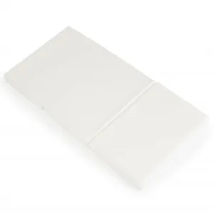 Saltea pliabila pentru patut copii Hugzzz Snooze Pure White 120x60x6cm potrivita pentru pat pliabilclasic