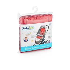 Saltea suplimentara pentru carucior BabyJem cu spuma Cushion Red