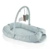 Salteluta Baby Nest cu bara jucarii Between parents Turcoaz