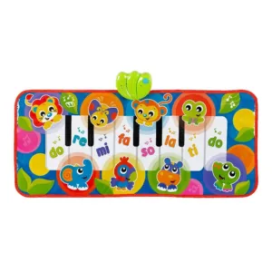 Salteluta de activitati pian 3 in 1 cu sunete Play Gro Piano Path 6 luni +