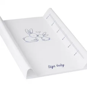Salteluta de infasat cu intaritura Tega Baby 70x50 cm Iepuras alb
