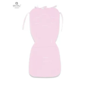 Salteluta pentru carucior reversibila MimiNu cu doua fete 78 x 34 cm Sweet Deer PinkPink