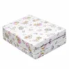 Salteluta pliabila New Baby standard pentru patut din spuma 120x60x5 cm Koala Pink